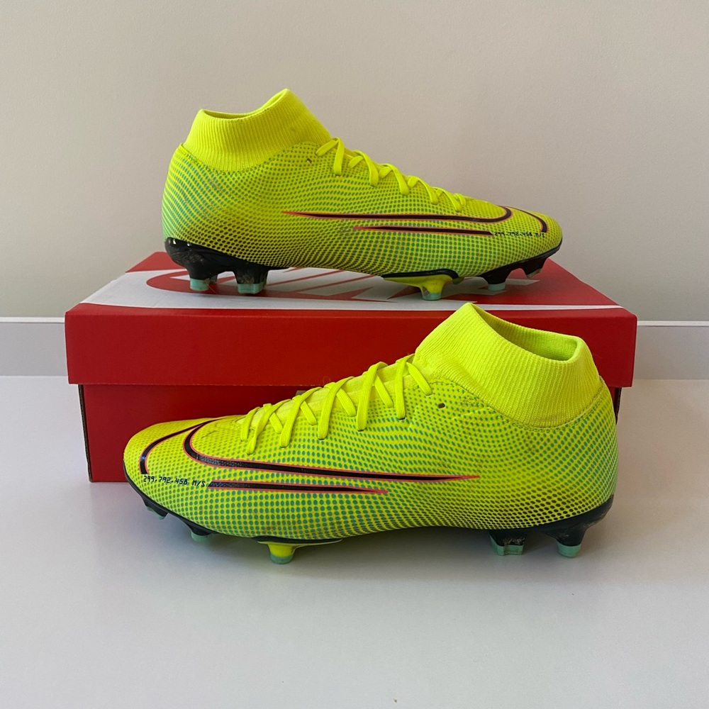 Nike Mercurial Superfly 7 Academy MDS Vapor Soccer Cleats Shoes Mens Size 8